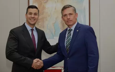 Pe�a se reuni� con legisladores de EE. UU. sobre temas de inter�s binacional