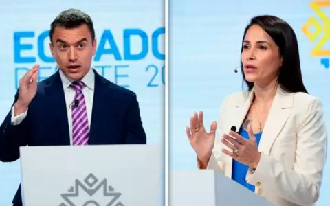 Ecuador vota en el balotaje entre una candidata corre�sta y un empresario para completar el mandato de Lasso