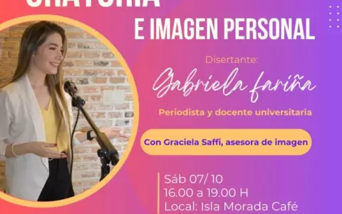 Llega el workshop de oratoria e imagen personal para mujeres