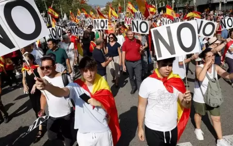 Barcelona: protestas por posible amnist�a a independentistas