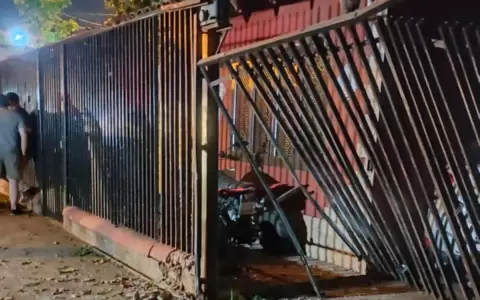Explosi�n frente a una vivienda sacudi� la ciudad de Fernando de la Mora