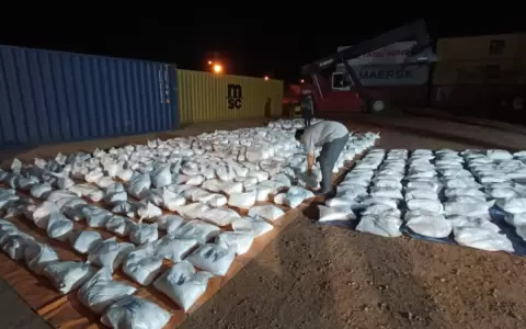 Incautan una carga de 600 paquetes de arroz que conten�an coca�na con destino a B�lgica