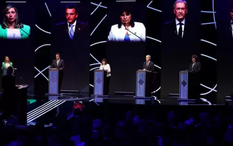 Presidenciables en Argentina protagonizan duro debate