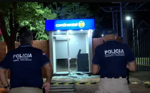 Fracasa intento de robo de un cajero autom�tico en Luque