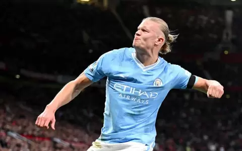 Haaland encabeza goleada del City en el derbi de Manchester