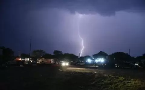 Lluvias con tormentas en gran parte del pa��s