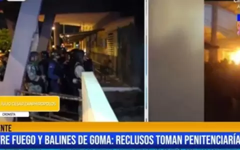 Caos en Tacumb�, reos toman de rehenes a director del penal y a unas 20 mujeres