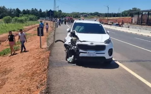 Choque fatal en Caacup� deja dos fallecidas, una de ellas es una ni�a de 7 a�os