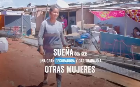 Maura, la recicladora que aspira a ser decoradora