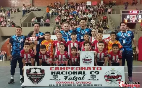 Gran reacci�n de Coronel Oviedo en el arranque del Nacional C9