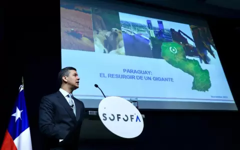 Presidente presenta ventajas competitivas de Paraguay a industriales chilenos