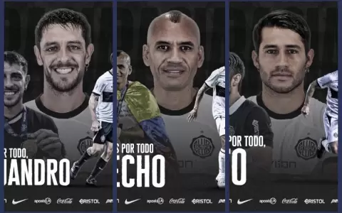 Olimpia se despide de Alejandro Silva, Sergio Ot�lvaro e Iv�n Torres