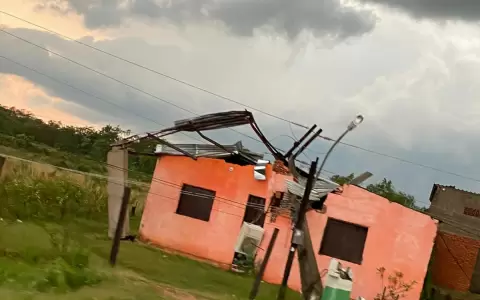 Intendente de Santan� hace un llamado a la solidaridad tras temporal que azot� ayer
