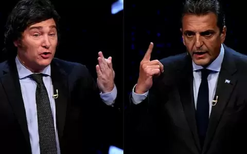 Tensi�n en Argentina en el balotaje entre Milei y Massa