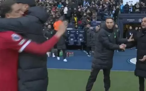 El tenso cruce entre Pep Guardiola y Darwin N��ez