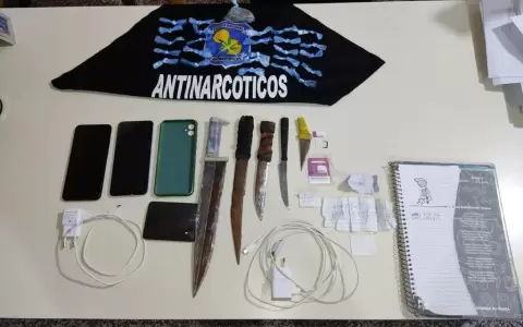 Drogas, armas, celulares y documentos son los primeros resultados de requisa en c�rceles