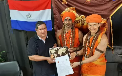 Kailasa es un pa�s "imaginario", pero en Paraguay lo reconocen