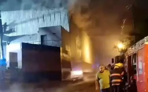 Otro dep�sito del TSJE es afectado por un voraz incendio
