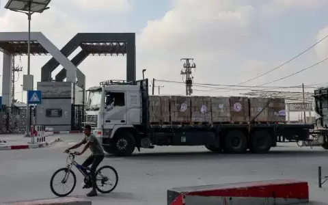 Ayuda a Gaza cesar� �en 48 horas� por falta de combustible