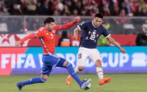Paraguay empata de visitante ante Chile