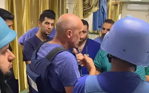 OMS describe al mayor hospital de Gaza como �zona de muerte�