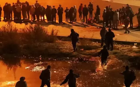 Caravana de migrantes llega a frontera M�xico - EE. UU.