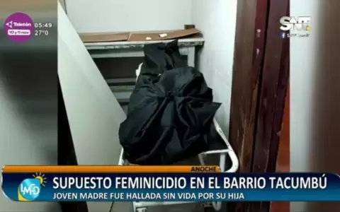 Presunto caso de feminicidio en barrio Tacumb�