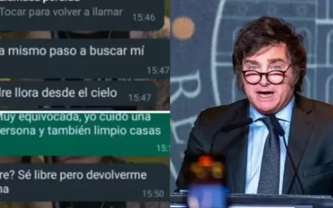 Le regal� una cama hace a�os, se la pidi� porque vot� por Milei: �Est�s mal de la cabeza�