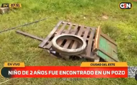 CDE: menor de dos a�os fue hallado sin vida en un pozo