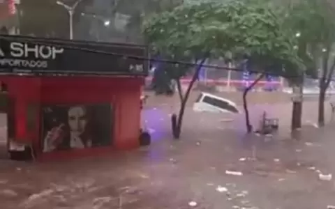 Ciudad del Este: lluvias intensas desatan el caos