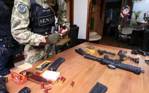 Operativo Dakovo: armas incautadas representan un ahorro de USD 5 millones para el Estado