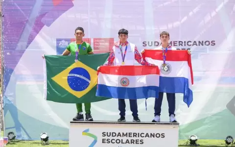 �Oro y bronce para Paraguay en los Sudamericanos Escolares 2023!