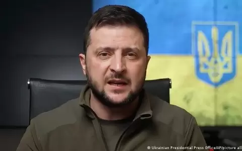 Volodimir Zelenski, presidente de Ucrania.