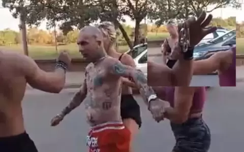 Emanuel Noir, detenido tras violento altercado en las calles de Concepci�n del Uruguay