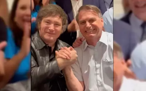 Bolsonaro se reuni� en Buenos Aires con Milei: "Fue una conversaci�n entre amigos"