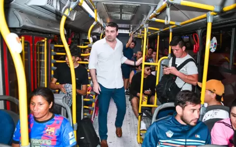 Caacup� 2023: viceministro de Transporte y presidente de Dinatr�n verificaron situaci�n de buses