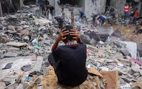 Unicef: ni�os tienen acceso apenas a 2 litros de agua al d�a en sur de Gaza