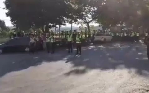 Fuerte despliegue policial en inmediaciones del Congreso ante anuncio de movilizaciones