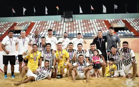 Libertadores de F�tbol de Playa: Libertad logra el tercer puesto del campeonato