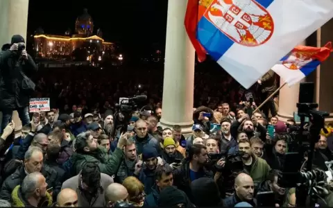 Rusia acusa a l�deres occidentales de protestas en Serbia