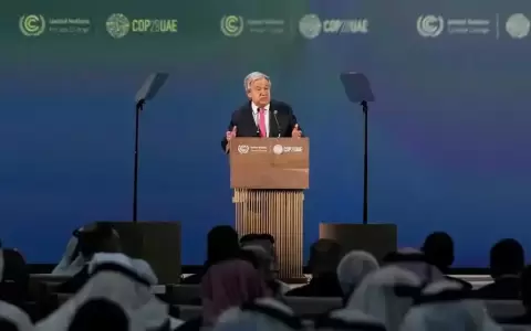 COP28: Ant�nio Guterres urge evitar el colapso planetario