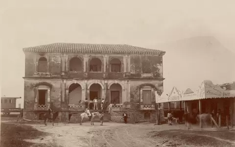 Mr. Vincent visita el campo paraguayo, 1885