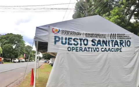 Operativo Caacup�: Salud activa desde hoy el C�digo Rojo