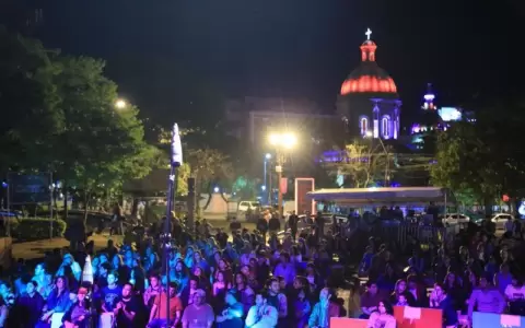 "Plaza Navidad" en el Centro Hist�rico de Asunci�n