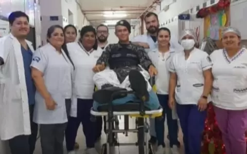 Dan el alta al �ltimo polic�a herido durante el Operativo Veneratio en Tacumb�