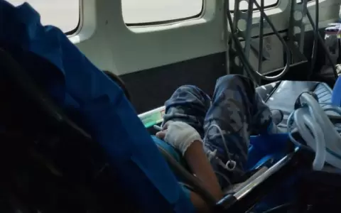 Trasladan a peque�o de 5 a�os con enfermedad cardiaca del Acosta �u al Garrahan de Argentina
