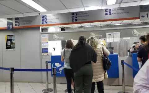 Titular de Migraciones justifica largas filas: "Es lo propio de esta temporada"