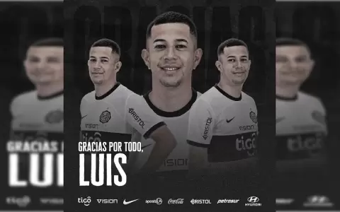 Otro que no sigue: Olimpia se despide de Luis C�ceres