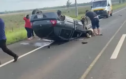 Tr�gico accidente en Caaguaz�: hombre pierde la vida tras chocar contra separador de carriles
