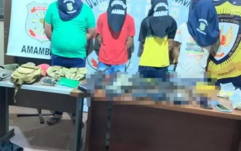 Detienen a cinco personas que estar�an involucradas en el s�xtuple asesinato en Amambay